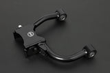 HARDRACE Front Upper Camber Kit - Nissan Skyline GTS-T (R33/R34) / Skyline GT-R (R33/R34) / Stagea (WC34) - Hardened Rubber - Black