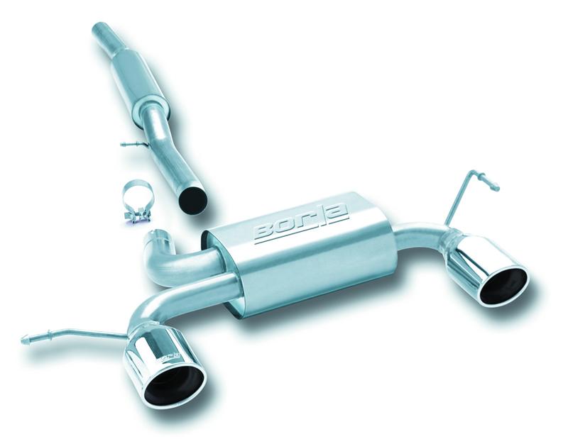 Borla Cat-Back Exhaust - Audi TT quattro 1.8T 165kW (8N) - Single Split Rear Exit - Image 2