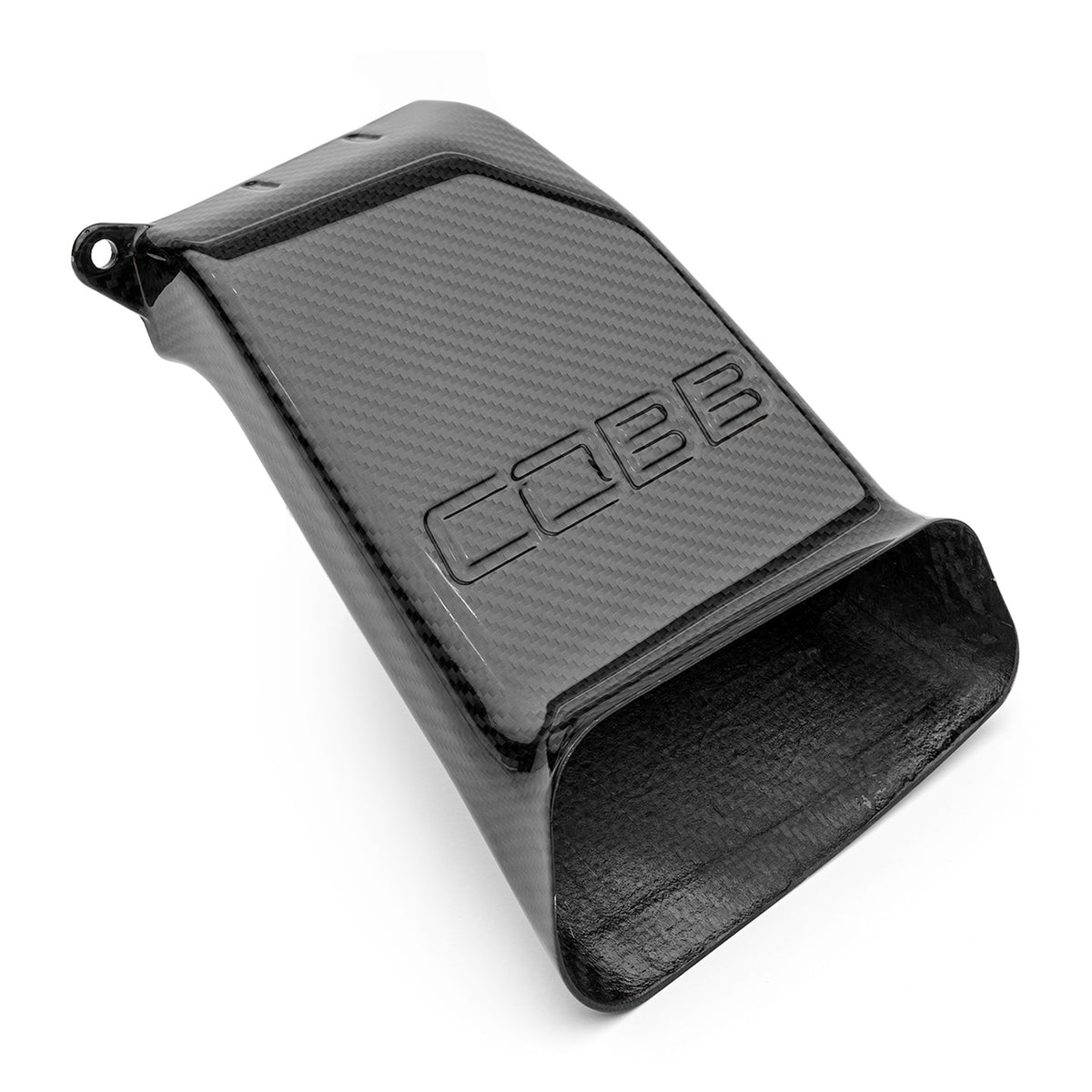 COBB Redline carbon fibre air scoop – Ford Focus ST – scoop with debossed COBB logo