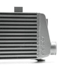 COBB front mount intercooler V2 – Ford Focus ST – cast end tank with COBB logo close-up - Cobb Tuning Thumbnail