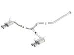 Borla Cat-Back Exhaust - Subaru WRX / WRX STI Sedan (GV) - ATAK - Borla Thumbnail