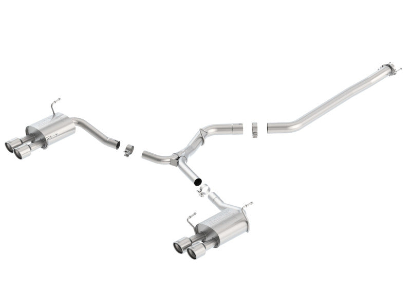 Borla Cat-Back Exhaust - Subaru WRX / WRX STI Sedan (GV) - ATAK - Borla