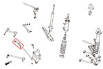 HARDRACE Rear Toe Control Arm - Lexus IS250 / IS350 (XE20) / GS (GRS19) / Toyota Mark X (GRX120/GRX13X) - Hardened Rubber - Image 6 - HARDRACE Thumbnail