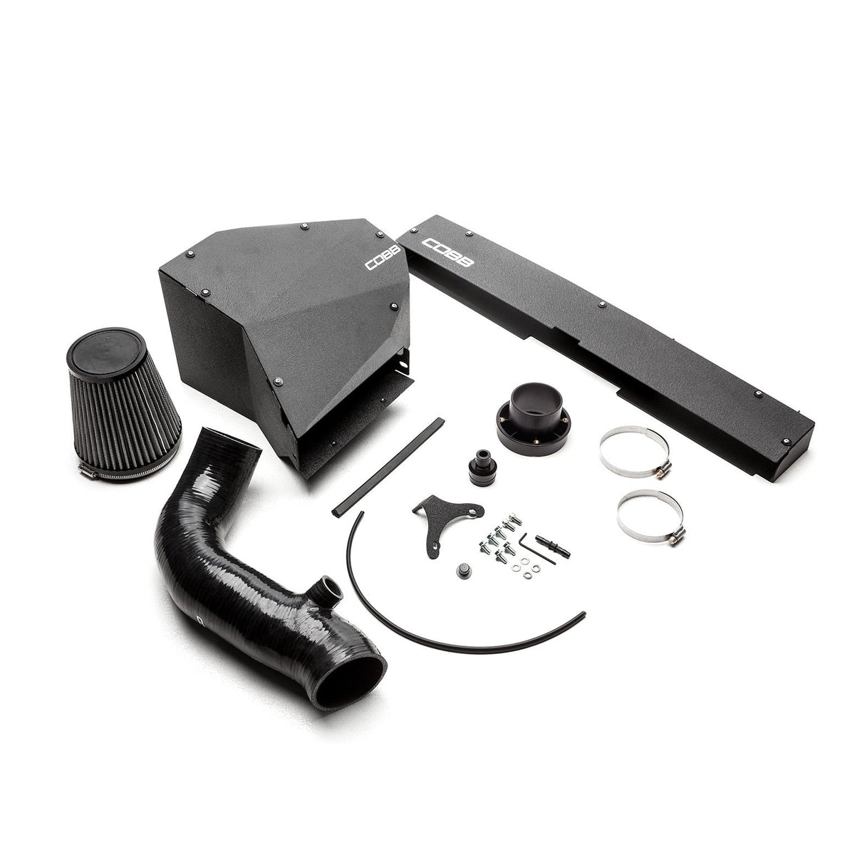 COBB SF intake – Volkswagen Golf GTI and R Mk7 – full kit laid out