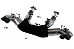 Borla Cat-Back Exhaust - Chevrolet Corvette Stingray (C8) - 3in Quad 4in Tips - Image 12 - Borla Thumbnail