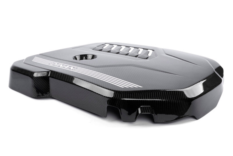 Dinan Gloss Carbon Fibre Engine Cover with Matte Accents - BMW B58D (G01/G02/G20/G22/G23/G26/G42) - Image 2
