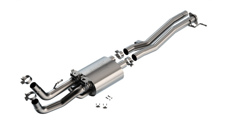 Borla Mid-Pipe - Ford Ranger Raptor (P703) - ATAK 2.75in True Dual Active Exhaust - Borla