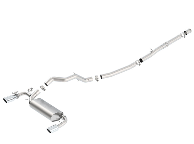 Borla Cat-Back Exhaust - Ford Focus RS (LZ) - ATAK Split Rear Exit - Borla