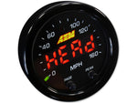 AEM X-Series GPS Speedometer Gauge - Universal - 0-160 MPH Black Bezel/Black Face - Image 7 - AEM Electronics Thumbnail