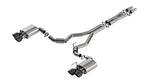 Borla Cat-Back Exhaust - Ford Mustang Dark Horse (S650) - 3in True Dual 5in Tips - Image 4 - Borla Thumbnail