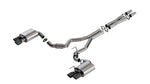 Borla Cat-Back Exhaust - Ford Mustang GT Coupe (S650) - 3in True Dual Active Exhaust - Image 6 - Borla Thumbnail