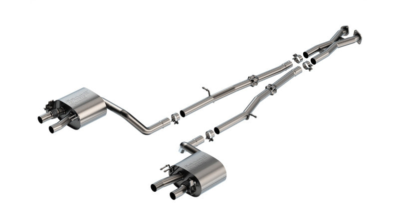 Borla Cat-Back Exhaust - Kia Stinger V6 (CK) - S-Type 2.25in 2022-2023 - Borla