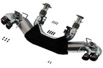 Borla Cat-Back Exhaust - Chevrolet Corvette Stingray (C8) - 3in Quad 4in Tips - Image 13 - Borla Thumbnail