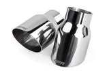APR Single-Walled 3.5in Slash-Cut Exhaust Tips - Universal - Polished Silver