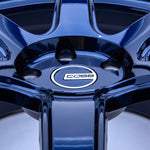 COBB ST-01 wheel – Subaru WRX and STI – blue wheel centre cap and stud holes - Cobb Tuning Thumbnail