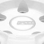 COBB ST-01 wheel – Subaru WRX and STI – white COBB centre cap close-up - Cobb Tuning Thumbnail