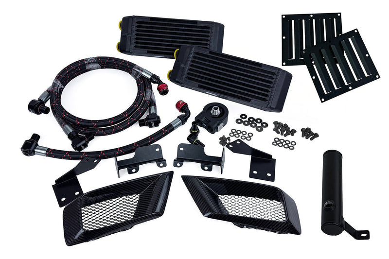 CSF Racing Dual Engine Oil Cooler Kit – Honda Civic Type R (FL5) - CSF