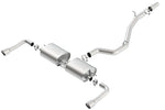Borla Cat-Back Exhaust - Audi A3 Sedan quattro 2.0 TFSI (8V) - S-Type 3in Split Rear Exit - Image 3 - Borla Thumbnail