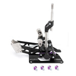 ACUITY 4-way adjustable shifter, DC5 Integra / K-swap – side view with the four mounting screws - Acuity Thumbnail
