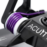 ACUITY 2-way adjustable shifter, DC5 Integra / K-swap – close-up of the purple over-wound centring spring - Acuity Thumbnail