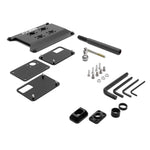 COBB number plate relocation mount – Subaru Impreza WRX/STI – kit contents laid out - Cobb Tuning Thumbnail