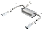 Borla Rear Section Exhaust - Jeep Wrangler / Wrangler Unlimited (JK) - ATAK Square Angle-Cut Exit - Image 4 - Borla Thumbnail