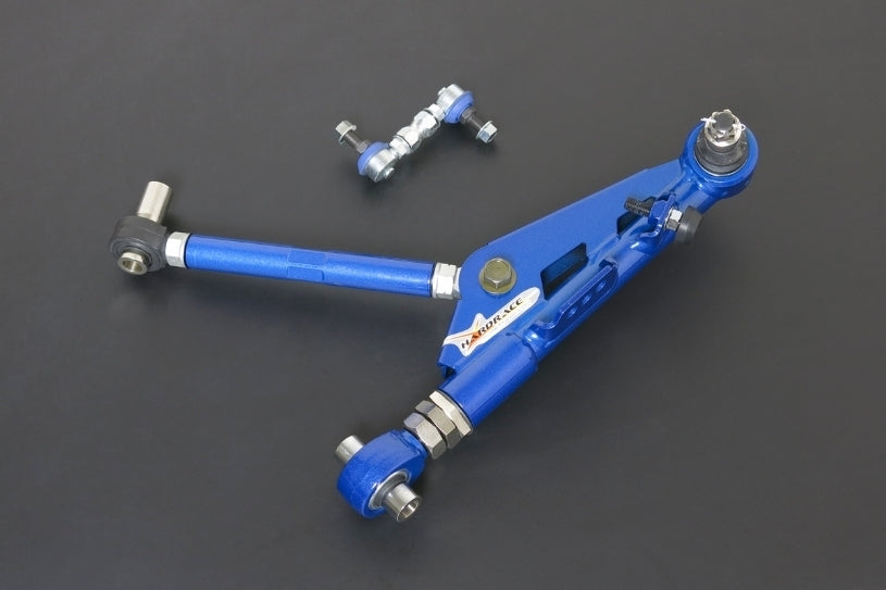 HARDRACE Front Adjustable Lower Control Arm and Sway Bar Link V2 - Nissan Skyline GTS-T (R32) / Silvia / 180SX / 200SX (S14/S15) - Pillow Ball