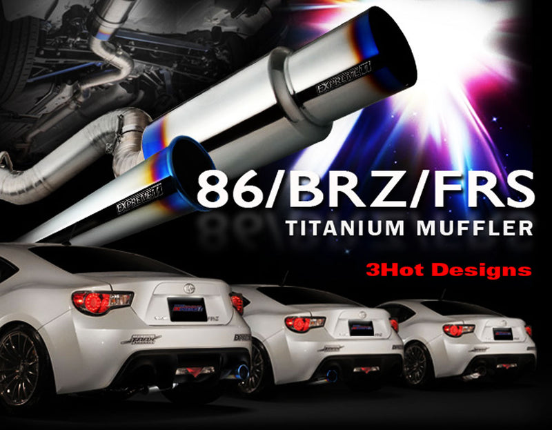 Tomei EXPREME Ti Titanium Muffler TYPE-80 – Toyota 86 / Subaru BRZ (ZN6/ZC6) - Tomei
