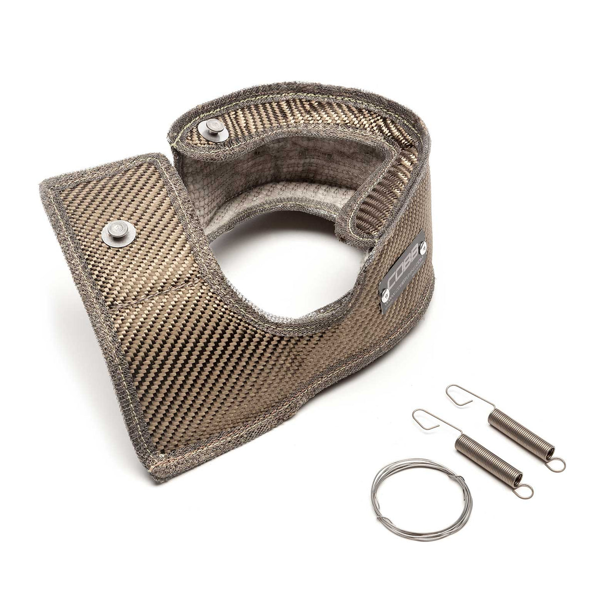 COBB turbo blanket – Mazda3 MPS – blanket with retention springs and safety wire