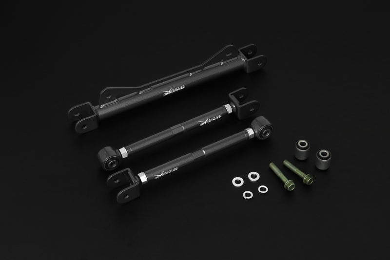 HARDRACE HICAS Removal Kit - Nissan Skyline GTS-T (R32) / Skyline GT-R (R32) / Silvia / 180SX / 200SX (S13) - Hardened Rubber - Black - HARDRACE