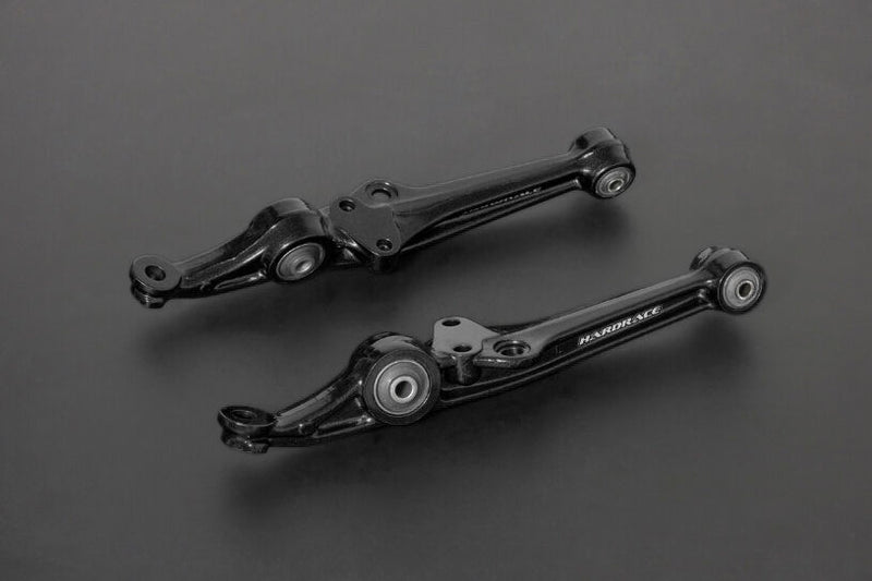 HARDRACE Front Lower Arm - Honda Civic (EC/ED/EE/EF) - Hardened Rubber - Black - HARDRACE