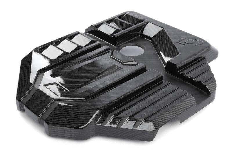Dinan Gloss Carbon Fibre Engine Cover with Matte Accents - BMW M2/M3/M4 (G80/G82/G87) - Dinan