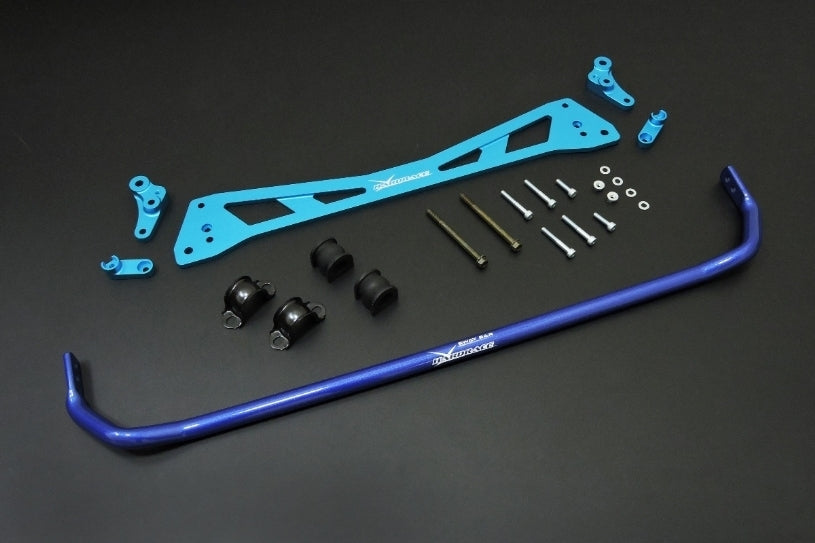 HARDRACE Rear Sway Bar 25.4mm and Subframe Brace Set - Honda Civic (EG/EH/EJ)