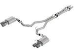 Borla Cat-Back Exhaust - Ford Mustang GT Coupe (S550) - 3in Active Exhaust Quad Tips 2018+ - Image 14 - Borla Thumbnail