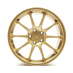 COBB Titan7 T-R10 wheel – 18x9.5 Cyber Gold – face-on view - Cobb Tuning Thumbnail