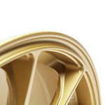 COBB Titan7 T-R10 wheel – 18x9.5 Cyber Gold – spoke and rim edge close-up - Cobb Tuning Thumbnail