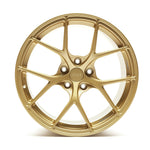 COBB Titan7 T-S5 wheel – 19x9.5 Cyber Gold – face-on view - Cobb Tuning Thumbnail