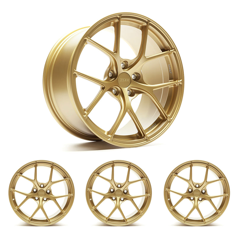 COBB Titan7 T-S5 wheel – 19x9.5 Cyber Gold – set of four, studio shot - Cobb Tuning