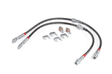 APR Braided Stainless Steel Brake Line Set - Audi A3/S3 (8V) / VW Golf R - Front