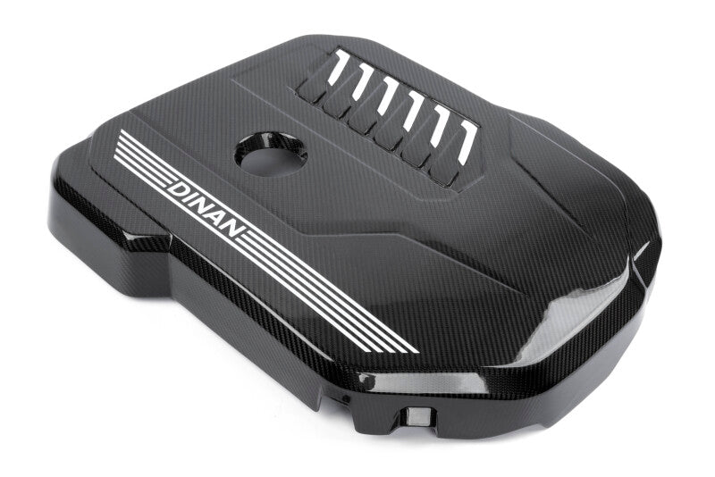 Dinan Gloss Carbon Fibre Engine Cover with Matte Accents - BMW B58D (G01/G02/G20/G22/G23/G26/G42) - Dinan