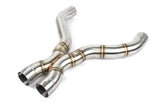Dinan Resonator Delete Kit - BMW M5 (F90) - 3.25in - Stainless Steel