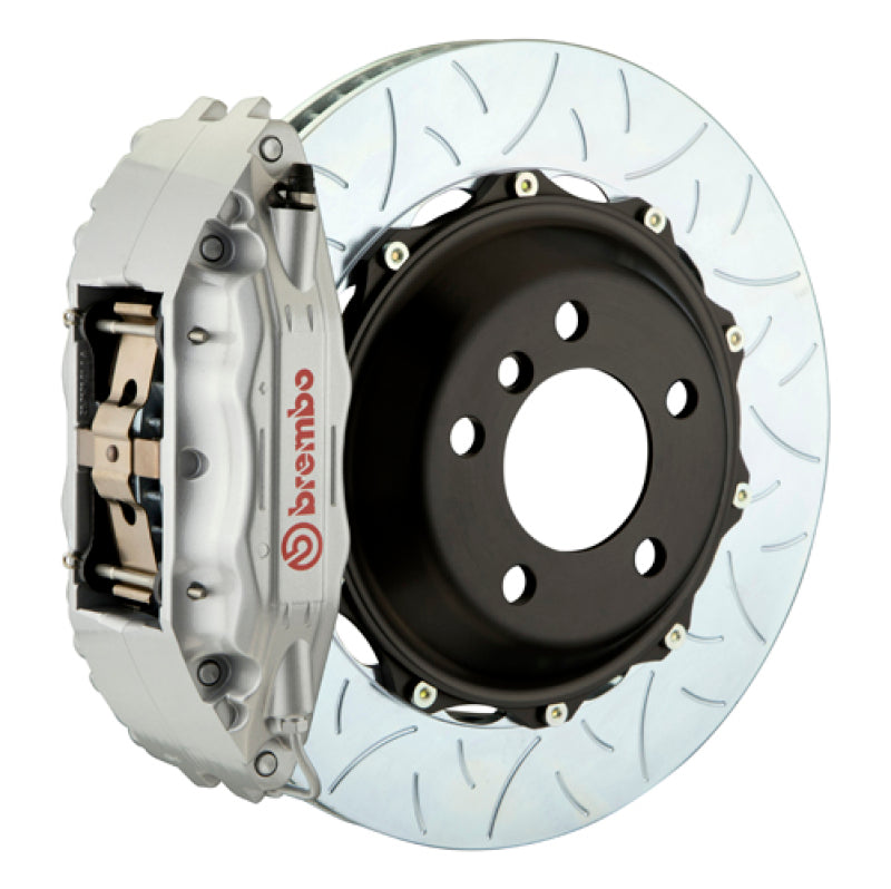 Brembo GT 4-piston front caliper and 355mm rotor, silver – BMW M3 (E46) - Brembo