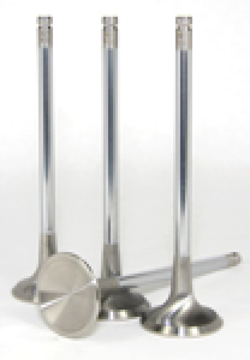 GSC Power-Division Exhaust Valve - Mitsubishi 4B11T - 29mm Head (STD) - 23-8N Chrome Polished - Image 2