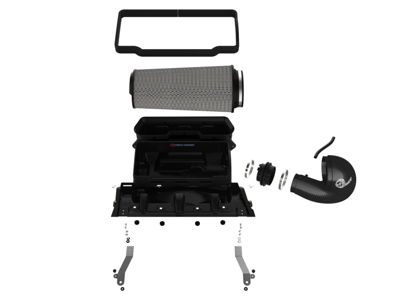 aFe Track Series Carbon Fibre Cold Air Intake - Ram 1500 TRX (DT) - 6.2L Supercharged V8 - Image 2