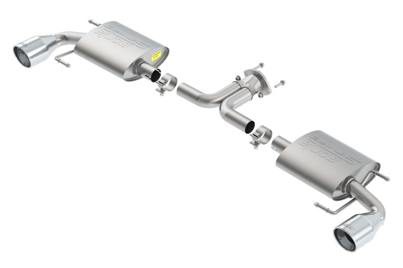 Borla Cat-Back Exhaust - Mazda3 (BM) - S-Type Single Split Rear Exit - Image 2