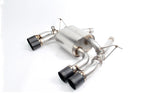 Dinan Free Flow Axleback Exhaust System - BMW M3/M4 (F80/F82/F83) - Black Tips - Image 2 - Dinan Thumbnail