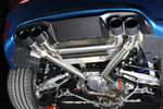 Dinan Free Flow Axleback Exhaust System with X-Pipe - BMW M2 Competition (F87) - Black Tips - Image 4 - Dinan Thumbnail