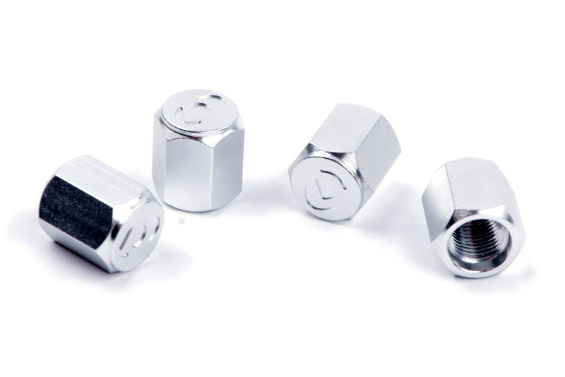 Dinan Valve Stem Caps - Silver (Set of 4) - Dinan