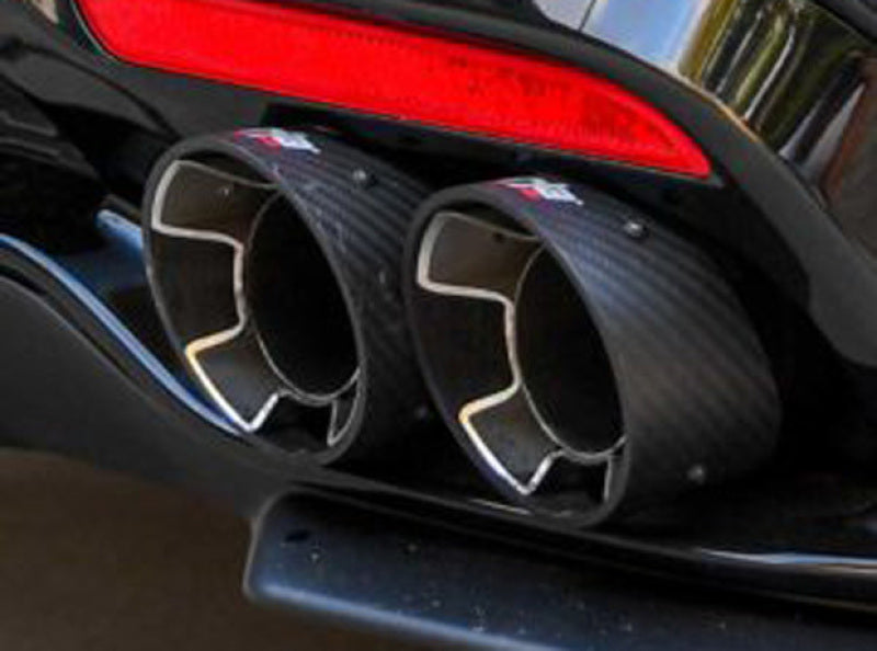 Borla Tip Kit - Kia Stinger V6 (CK) - Quad 4in Carbon Fibre - Borla