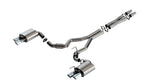 Borla Cat-Back Exhaust - Ford Mustang GT Coupe (S650) - 3in True Dual Active Exhaust - Borla Thumbnail